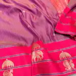 Shylaja (Semi silk) - Magenta
