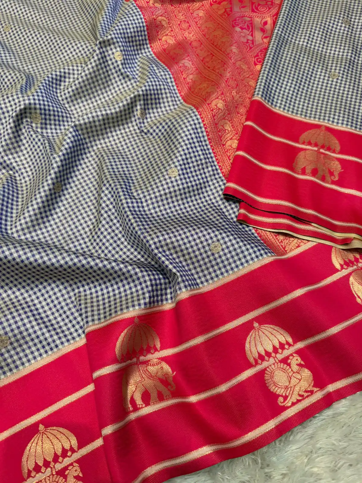 IMG-20261023-WA0023 Shylaja (Semi silk) - Redpink - Image 1