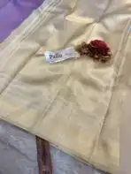 Aaranya (Semi silk) - Lilac - Image 5