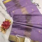 Maheshwari (Silk cotton) - Lavender