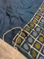 Yamini (Viscose silk) - Steel blue - Image 3