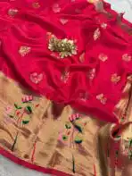 Hamsa (Viscose Crepe RTW) - Hot pink - Image 4