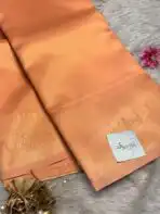 Oviya (Semi silk) - Tangerine