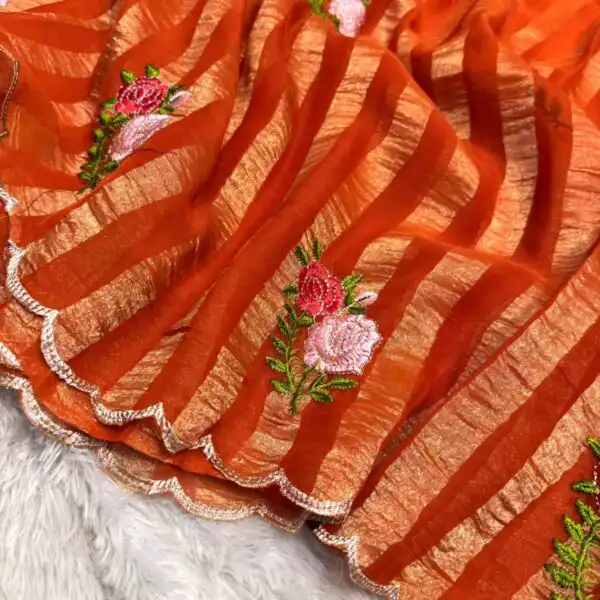 The roses (Art-silk) - Orange