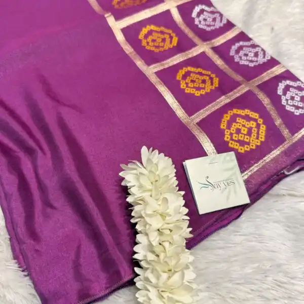 Yamini (Viscose silk) - Fuschia violet