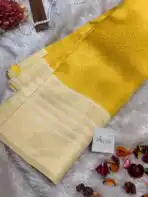 Aaranya (Semi silk) - Yellow - Image 2