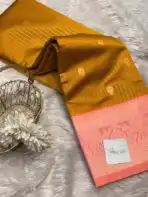 Kanmani (Semi Kanchi silk) - Sunshine yellow