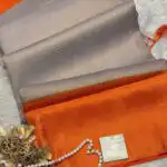 Priyanjali (Banarasi soft silk) Pastel grey