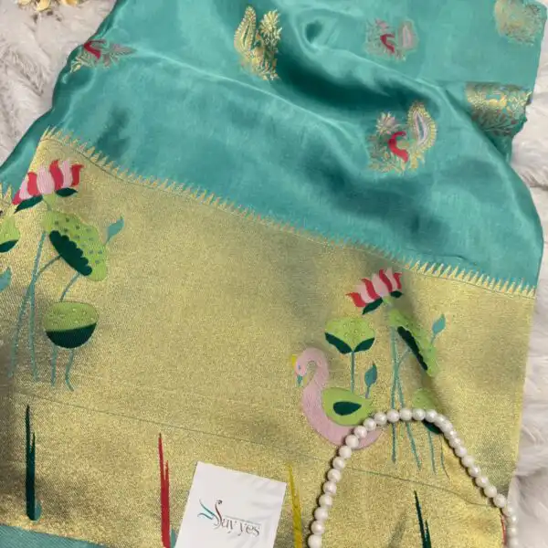 Hamsa (Viscose Crepe RTW) - Turquoise