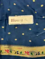 Hamsa (Viscose Crepe RTW) - Deep Indigo - Image 6