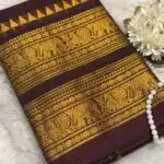 Maheshwari (Kanchi Cotton) - Brown